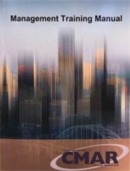 Management Traning Manual (CMAR)